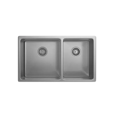 kuva kohteelle Vita - Kitchen Sink Double 760mm (Overflow)