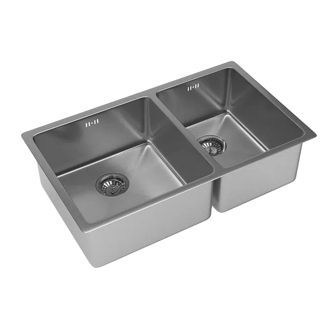 Vita - Kitchen Sink Double 760mm (Overflow)