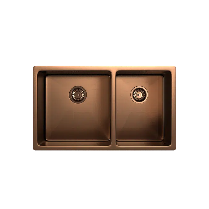 Vita - Kitchen Sink Double 760mm (Overflow)