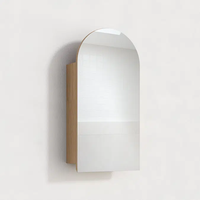 Mona Arch Mirror Cabinet - 450 x 900mm