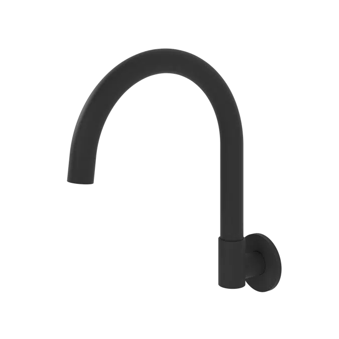 Gooseneck Wall-Mounted Swivel Spout