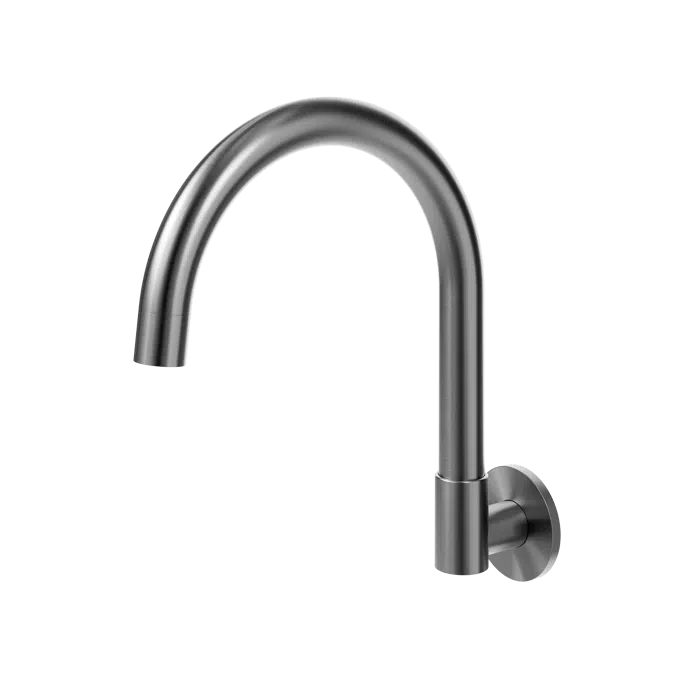 Gooseneck Wall-Mounted Swivel Spout