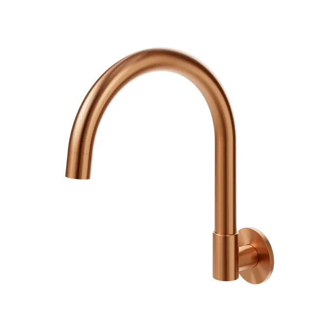 Gooseneck Wall-Mounted Swivel Spout