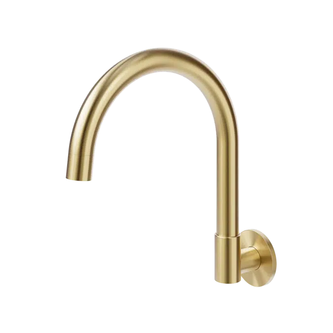 Gooseneck Wall-Mounted Swivel Spout