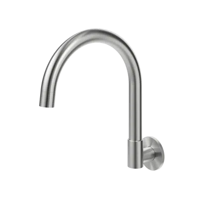 Gooseneck Wall-Mounted Swivel Spout图像