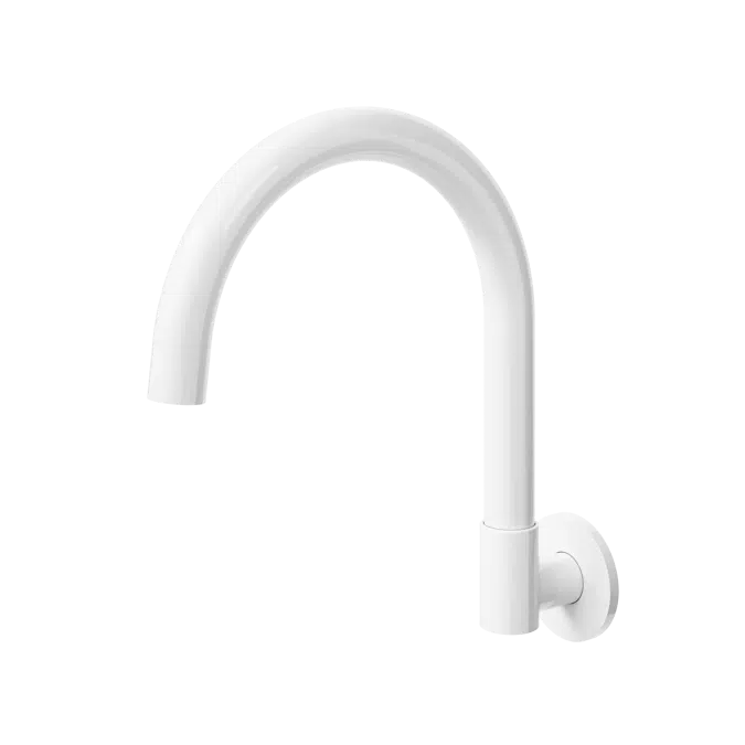 Gooseneck Wall-Mounted Swivel Spout