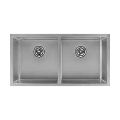 afbeelding voor Zalo Double Kitchen Sink 855mm