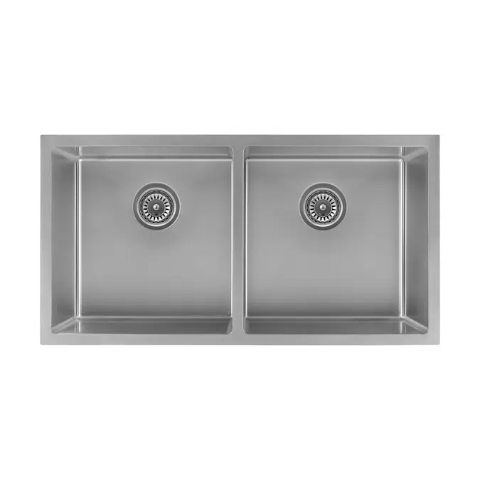 Zalo Double Kitchen Sink 855mm