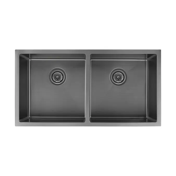 Zalo Double Kitchen Sink 855mm