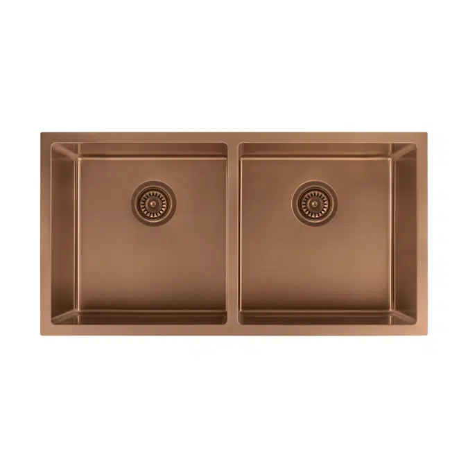 Zalo Double Kitchen Sink 855mm