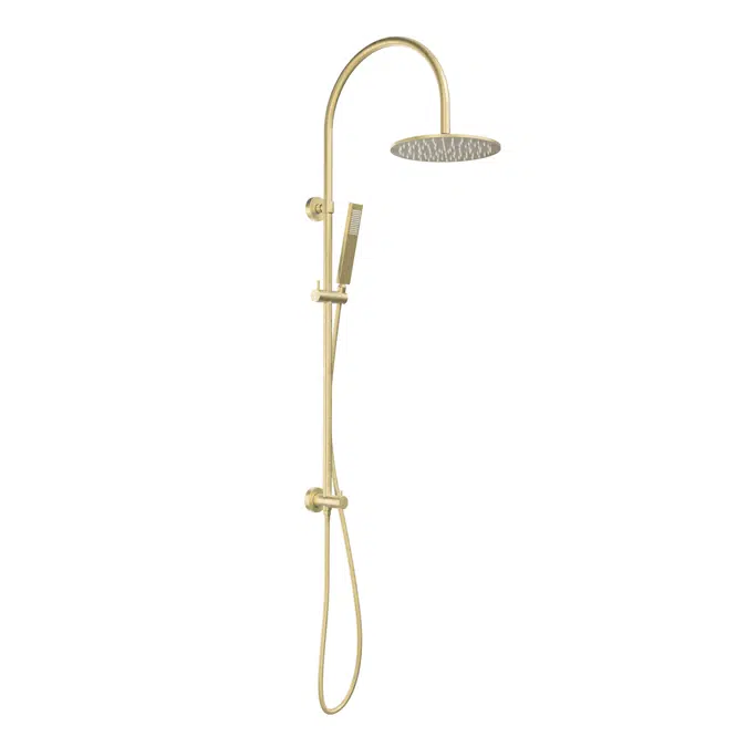 Elysian Gooseneck Shower Rail Set