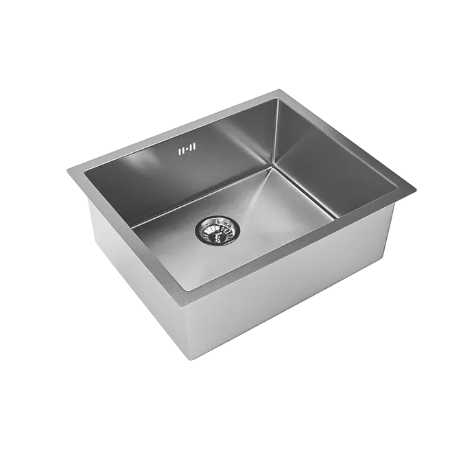 Sola Outdoor Single Sink 550mm (Overflow)