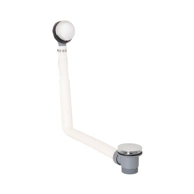 Click Clack Bath Waste with Overflow