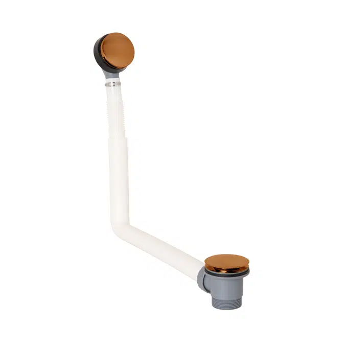 Click Clack Bath Waste with Overflow