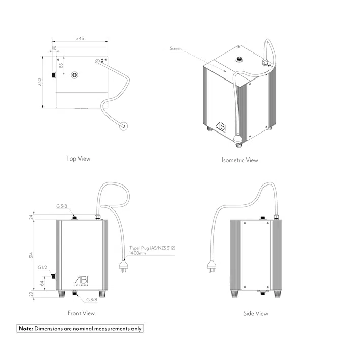 Elysian 4-in-1 Boiling Water Tap