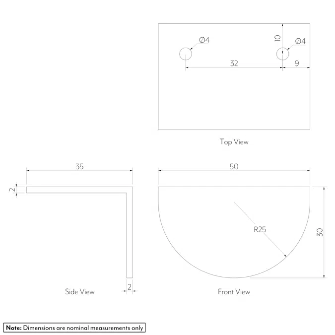 Scalo Cabinetry Pull