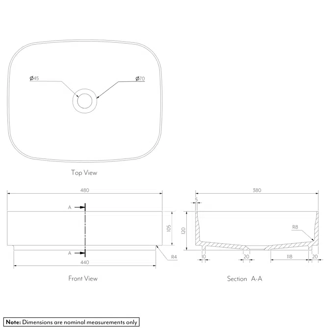 BIM objects - Free download! Spiro Basin Sink | BIMobject