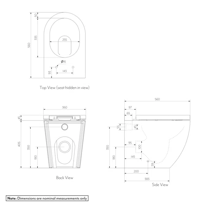Asher Toilet Pan