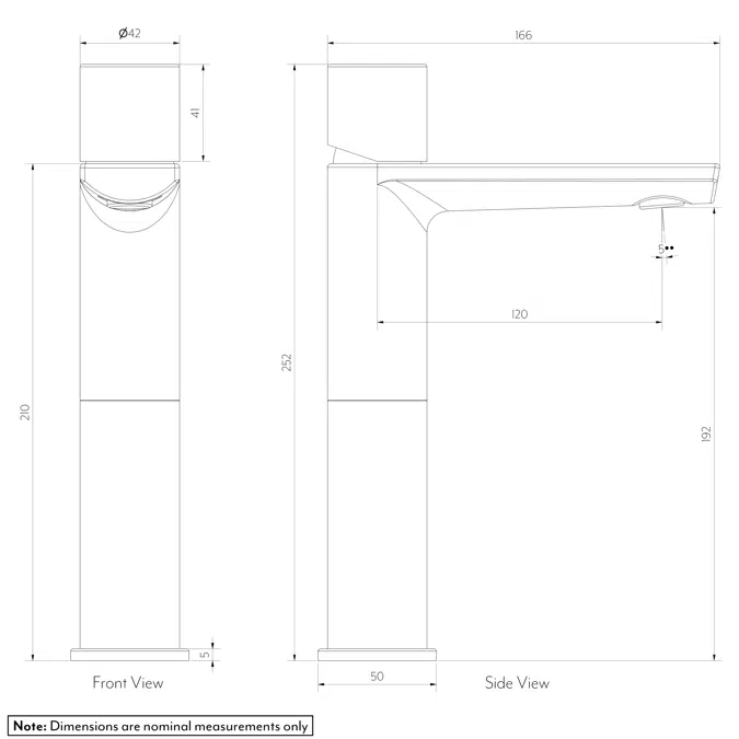 Milani Extended Basin Mixer