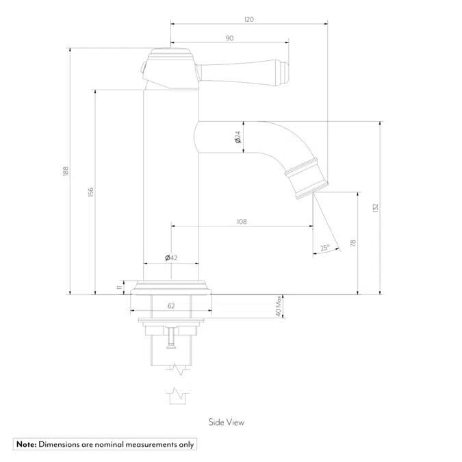 Kingsley Basin Mixer