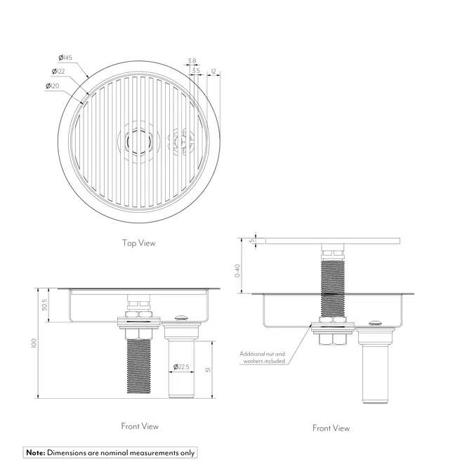 Font Drain Kit