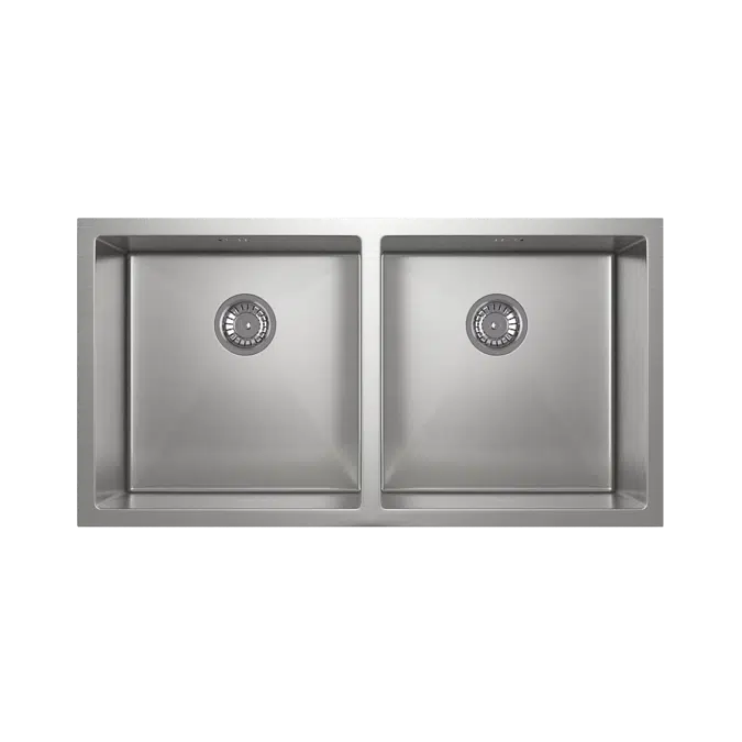 Zalo - Kitchen Sink Double 855mm (Overflow)