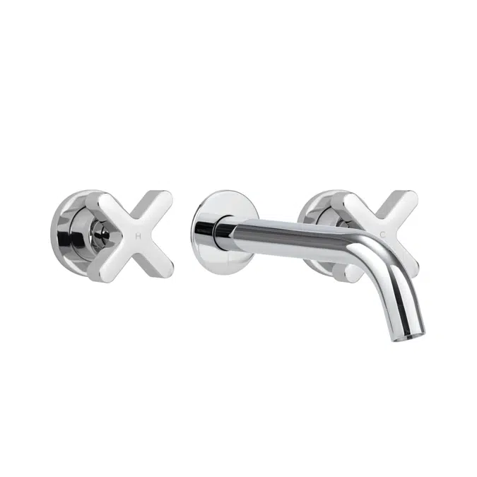 Cross Assembly Taps & Spout Set