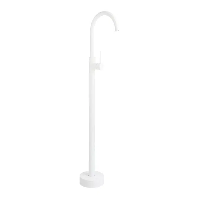 Elysian Floor-Mounted Bath Filler with Mixer