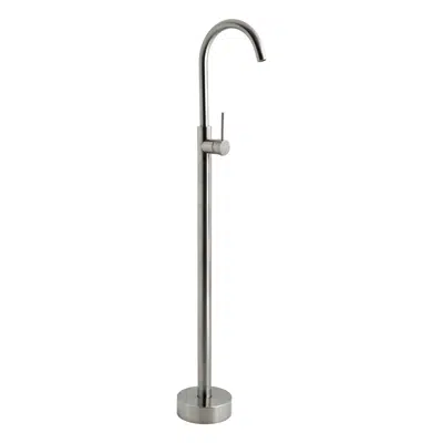 Imagem para Elysian Floor-Mounted Bath Filler with Mixer}