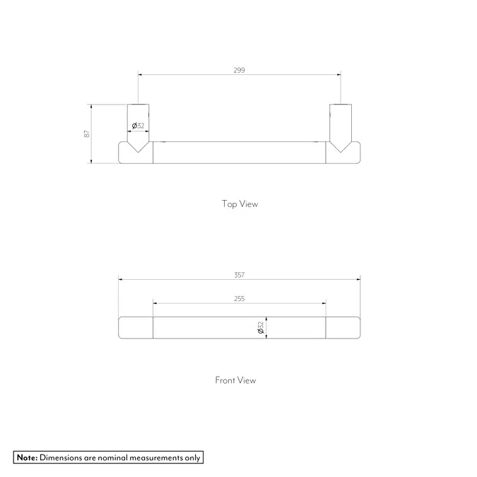 Aliro Single Rail 357mm