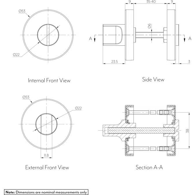 Dion Privacy Snib lock