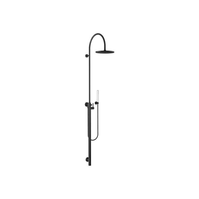 26024661 Shower system with single-lever shower mixer without hand shower