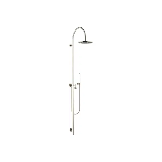 26024661 Shower system with single-lever shower mixer without hand shower