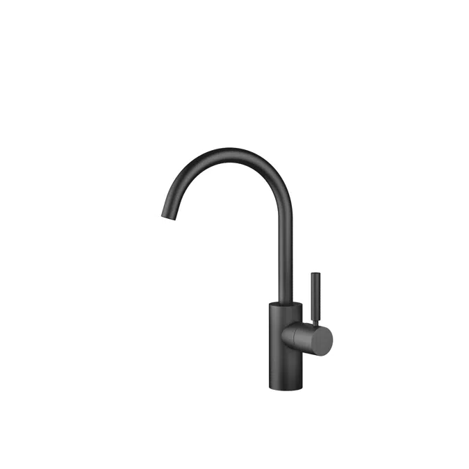 33505661FF0010 Meta Single-lever basin mixer without pop-up waste 167 mm