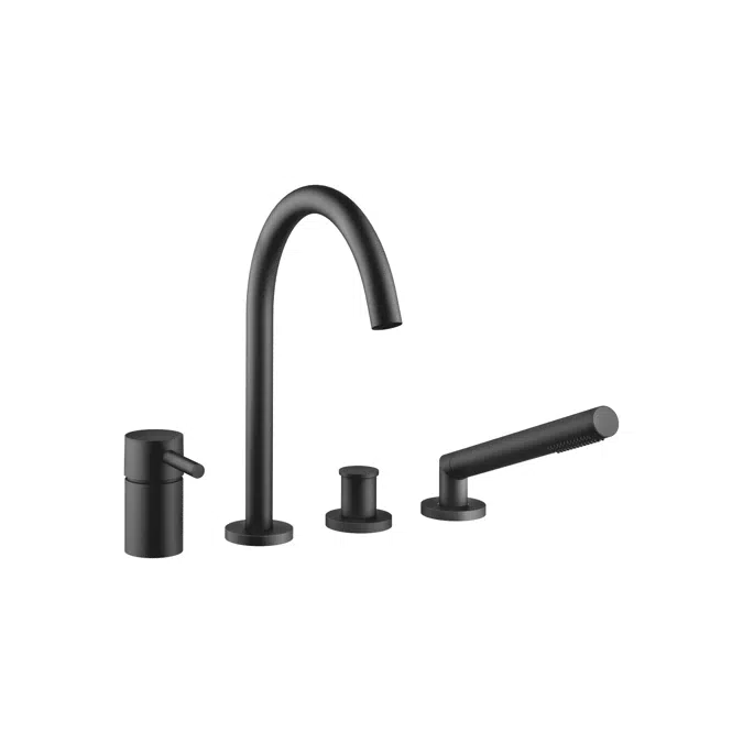 27632661 Meta Bath shower set for bath rim or tile edge installation 221 mm