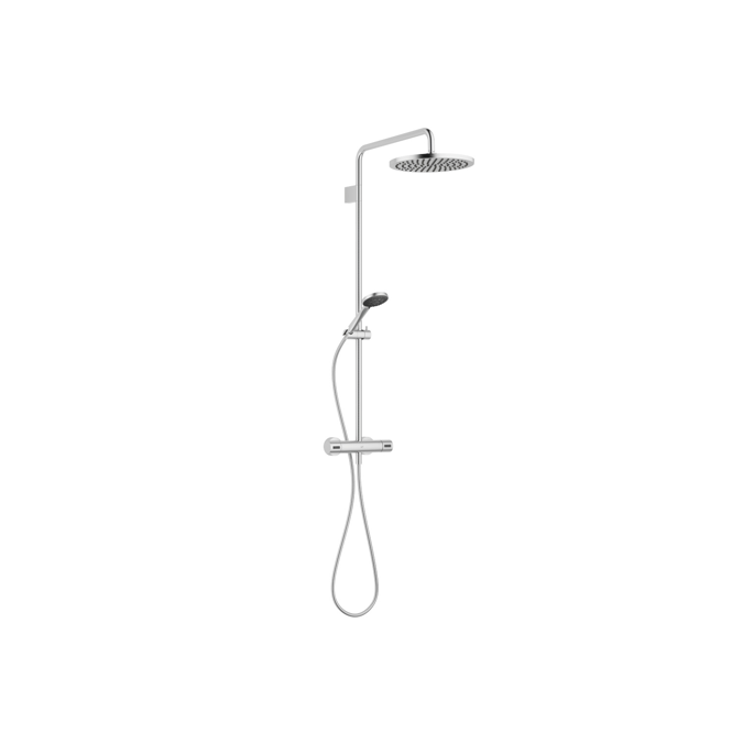 34460979 Showerpipe with shower thermostat without hand shower