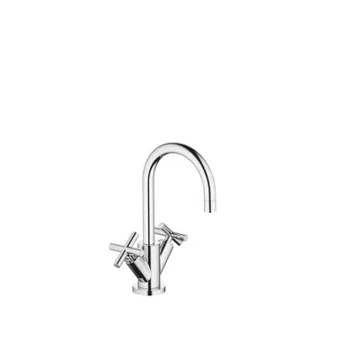 Obrázek pro 22512892FF0010 Tara. Single-hole basin mixer with pop-up waste 135 mm