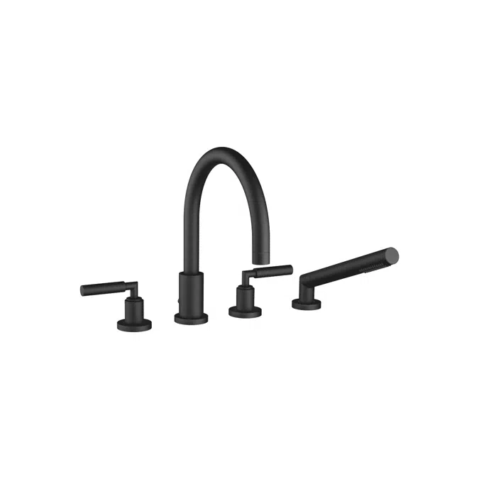 27512882 Tara. Bath shower set for bath rim or tile edge installation 220 mm