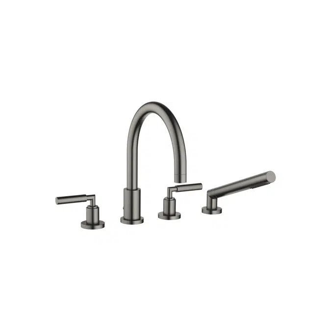 27512882 Tara. Bath shower set for bath rim or tile edge installation 220 mm