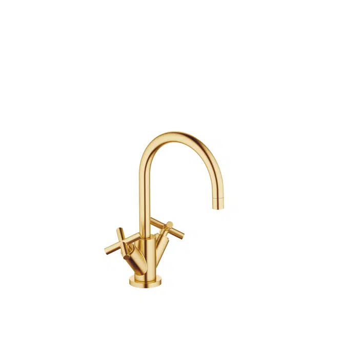 22513892FF0010 Tara. Single-hole basin mixer with pop-up waste 165 mm