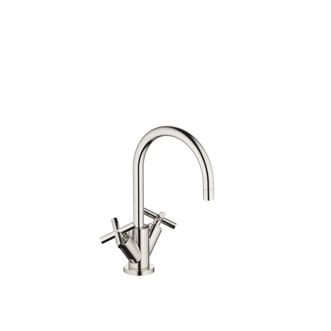 22513892FF0010 Tara. Single-hole basin mixer with pop-up waste 165 mm
