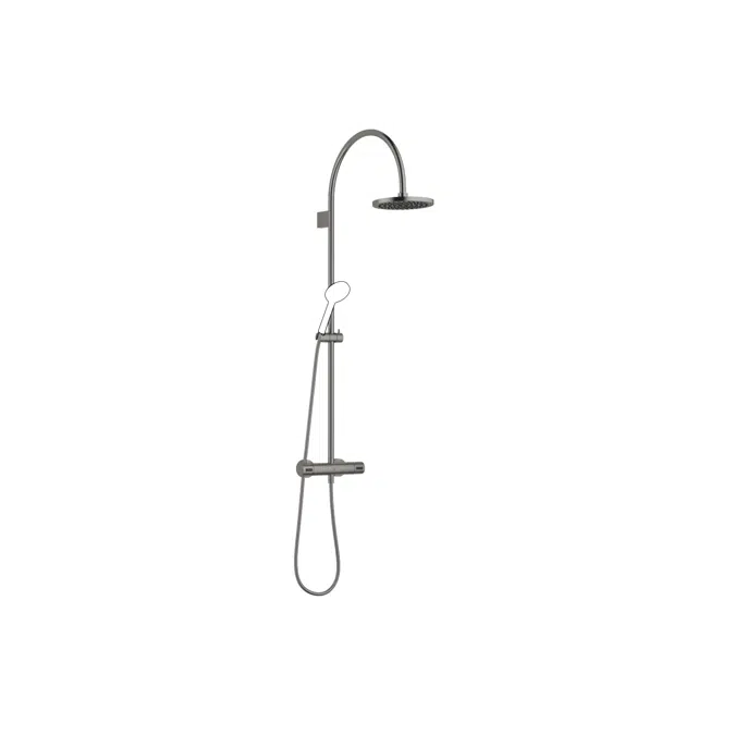 34459892FF0010 Showerpipe with shower thermostat without hand shower