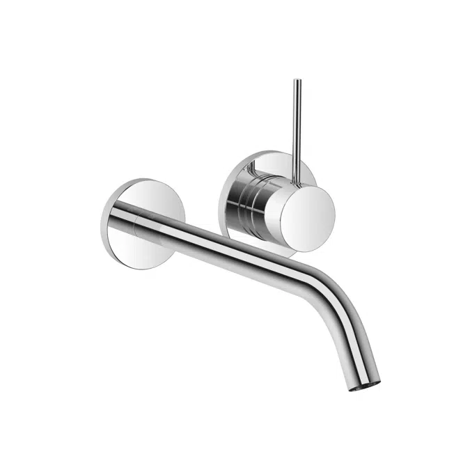 36861662FF0010 Meta META SLIM Wall-mounted single-lever basin mixer without pop-up waste