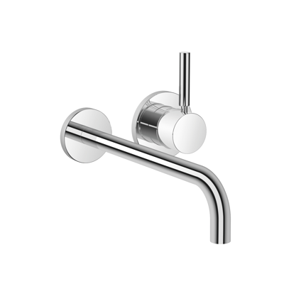Image for 36863660 Meta Wall-mounted single-lever basin mixer with individual rosettes
