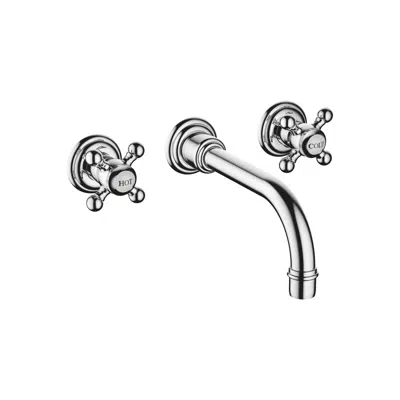 画像 36712361FF0010 Madison Wall-mounted basin mixer without pop-up waste 190 mm