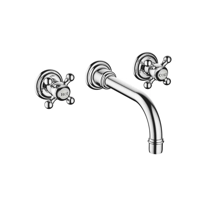 36712361FF0010 Madison Wall-mounted basin mixer without pop-up waste 190 mm