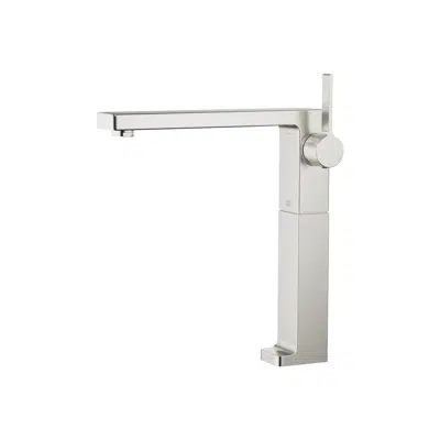 bilde for 33534710FF0010 LULU Single-lever basin mixer with raised base without pop-up waste 210 mm