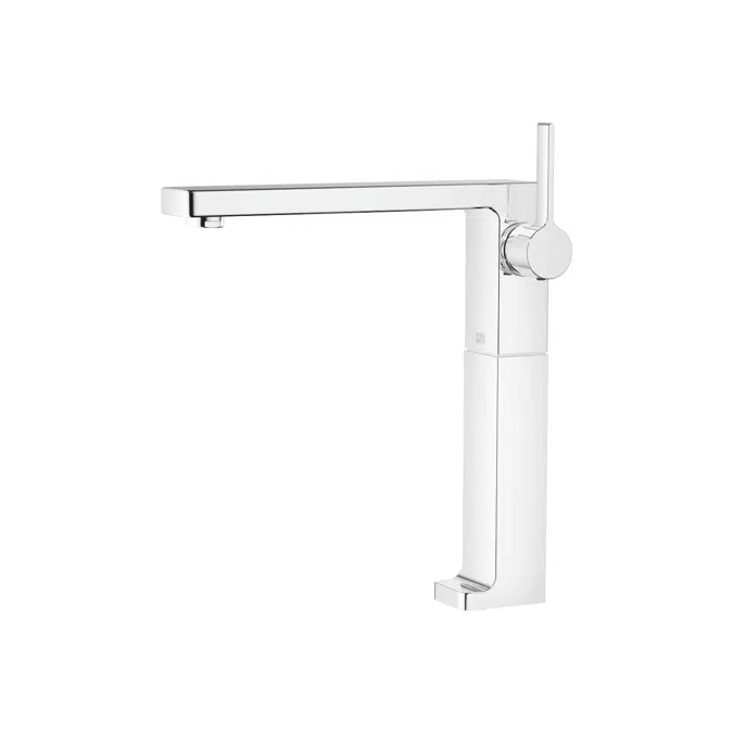 33534710FF0010 LULU Single-lever basin mixer with raised base without pop-up waste 210 mm