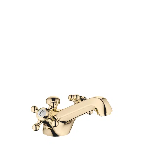 22500360FF0010 Madison Single-hole basin mixer with pop-up waste 130 mm