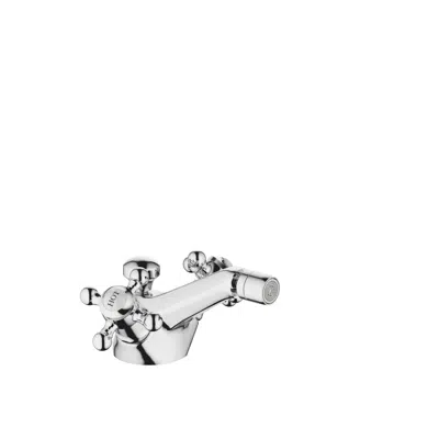 Image pour 24510360FF0010 Madison Single-hole bidet mixer with pop-up waste 125 mm